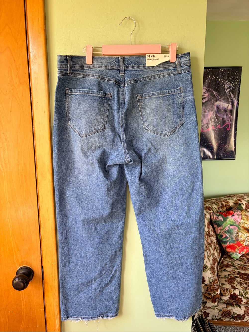 Kensie NWT High-Rise Straight-Leg Jeans | The Mila | Size 10/30 - Picture 4 of 6
